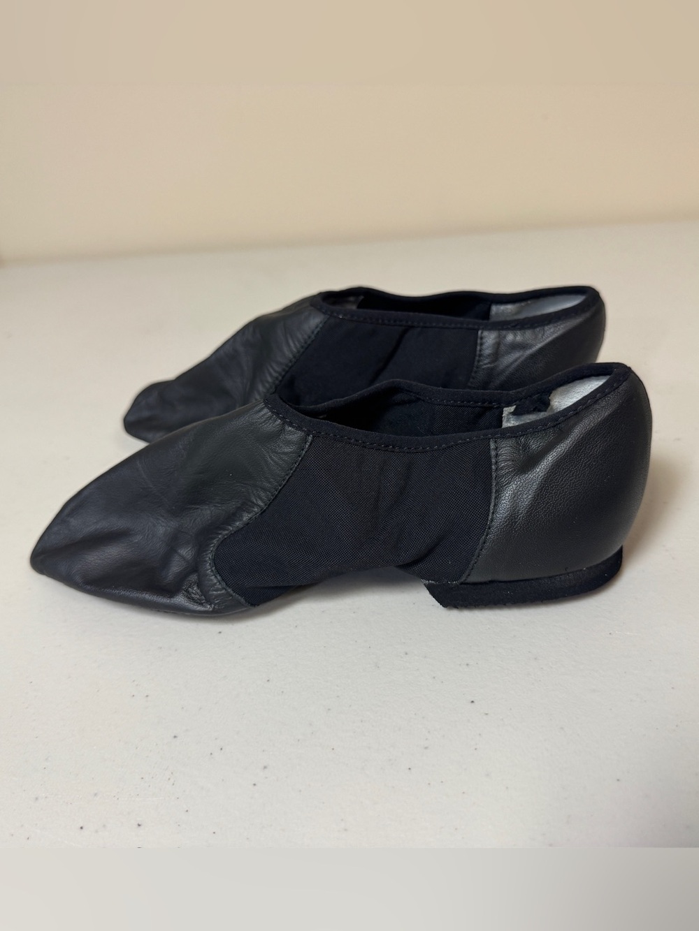 NWT BLOCH Jazz Dance Shoe Women 10 Neo-Flex Leather Black Hip Hop Recital Show - Picture 8 of 15